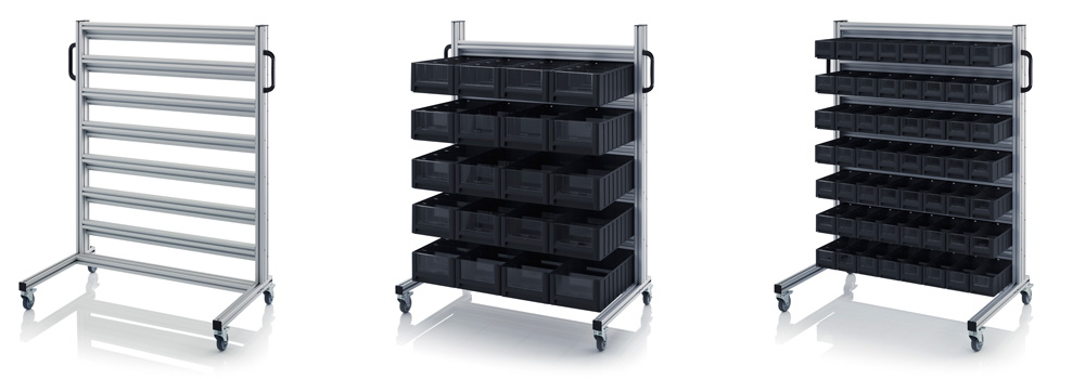 ESD SYSTEM TROLLEYS FOR RACK BOXES